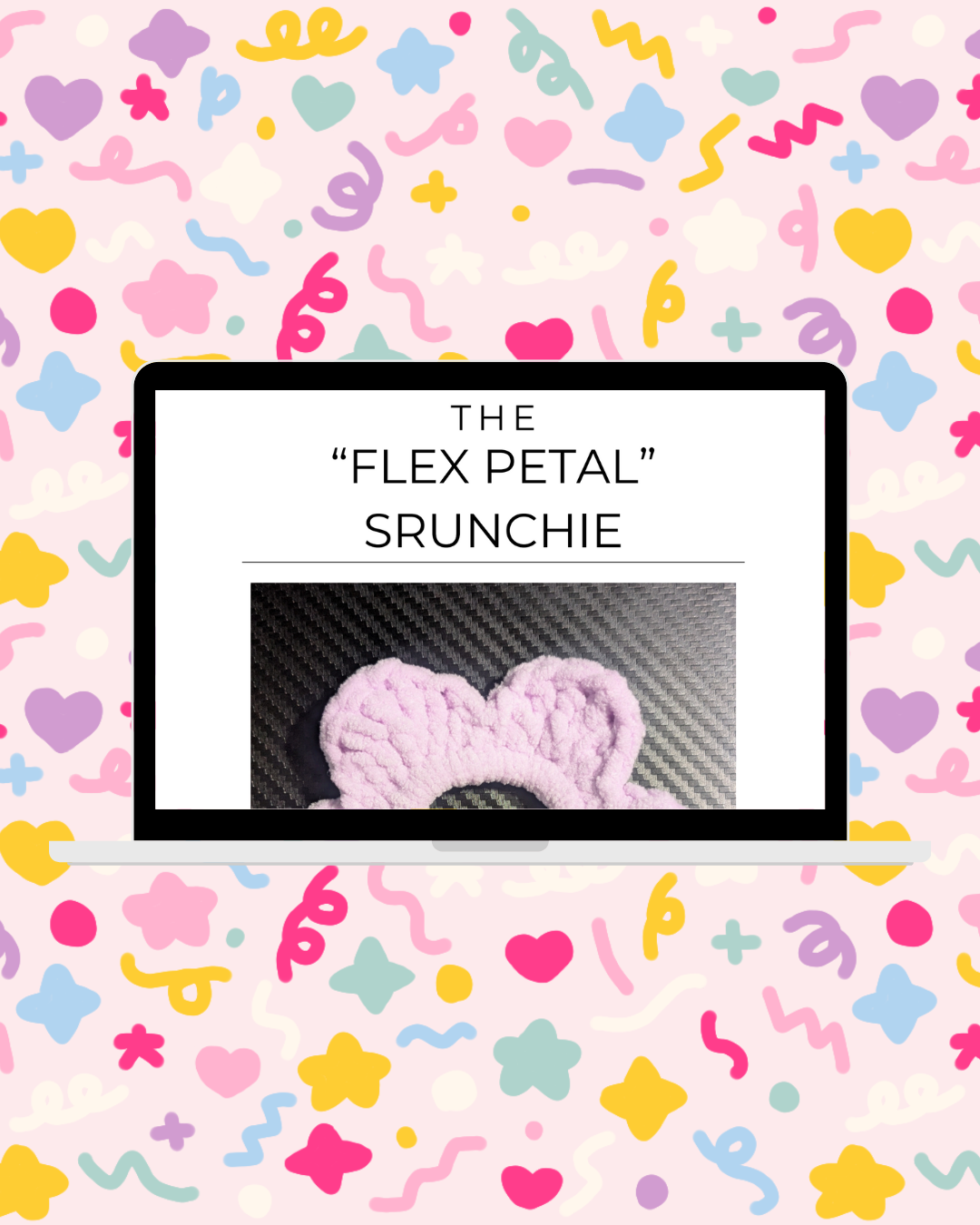 The "Flex Petal" Scruchie Pattern